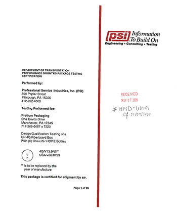 6M HCl in IPA Analytical Method for the Determination of ICH